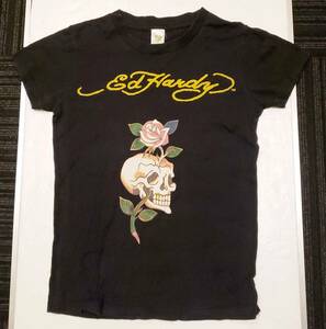 エド・ハーディー　スカル ローズ Skull Rose　Tシャツ