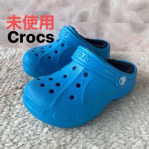 “未使用” crocs クロックス インナーボア サンダル キッズ C10