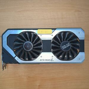中古 GTX1070 GeForce NVIDIA Palit SUPER JETSTREAM風8GB グラフィックボード　GPU ビデオカード　A-31