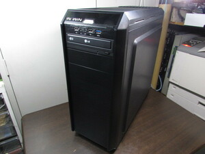 【YDT0745】★IN WIN G7 自作パソコンケース 黒色 Intel CeleronG1620 2.7GHz/2GB/500GB/DVD-MULTI/OS無 本体のみ★中古