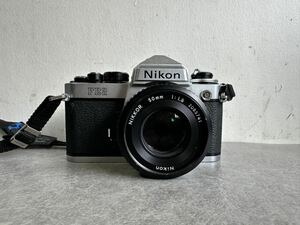 ★NIKON FE2 55mm ニコン 一眼レフフィルムカメラ