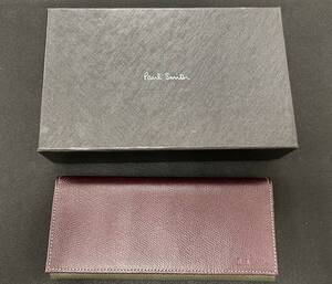 ★Paul Smith ポールスミス 二つ折り長財布 本革★#8911