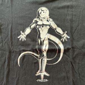 レア ユニクロ ドラゴンボール Z フリーザ Tシャツ L ブラック シルバー Frieza Dragon Ball shirt