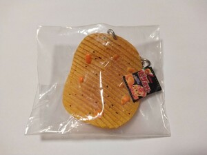 Calbee カルビー ポテトチップス おかしなキーホルダー ピザポテト ボールチェーン ガチャ 未使用