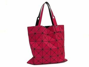 ■新品■未使用■ BAO BAO ISSEY MIYAKE バオバオイッセイミヤケ ルーセント PVC トートバッグ ハンドバッグ ピンク系 AX3664