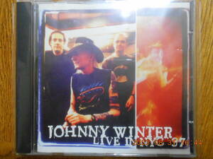 ほぼ未使用 盤キズなし 美品【 JOHNNY WINTER / LIVE IN NYC 