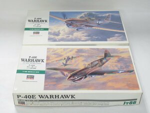 ハセガワ P-40N P-40E ウォーホーク 2点 09088 09086【A