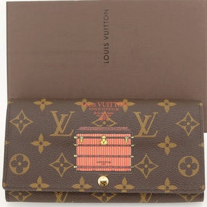 【未使用品】LOUIS VUITTON ルイヴィトン ポルトフォイユ・サラ トランク 長財布（小銭入れあり） モノグラム M60415 【新古品】