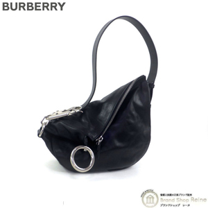 バーバリー （BURBERRY） Small Knight Bag スモール ナイト ショルダー トート バック 80823961 ブラック（新品）