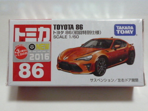 トミカ　初回特別仕様　№86　「トヨタ　86」　絶版