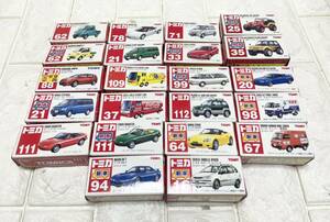 未使用☆トミカ ミニカー コカ・コーラ バヤリー イベントカー いすゞ 三菱 スバル ダイハツ ユーノス 等 ミニカー 大量 まとめて 22点 K19