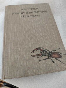 ドイツの甲虫図鑑 Fauna Germanica. Die Kafer des Deutschen Reiches. Nach den analytischen Methoden bearbeitet. V. Band. 1916