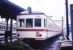 【鉄道写真】京福電鉄ホデハ302 [9005531]