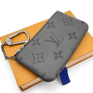 LOUIS VUITTON ルイヴィトン ポシェット クレ コインケース モノグラム エクリプス リバース グレー 小銭入れ 財布 キーリング