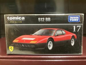 新品 未使用 フェラーリ 512 BB トミカプレミアム 17 廃盤 高騰 レア 送料込み Ferrari TOMICA タカラトミー トミカ ミニカー