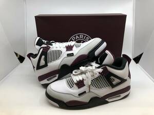 【中古品 26.0cm】NIKE Paris Saint Germain AIR JORDAN 4 RETRO PSG パリ・サンジェルマン ナイキ エアジョーダン 4レトロ（CZ5624-100 ）