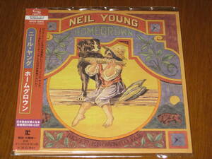 NEIL YOUNG ニール・ヤング/ ホームグロウン 2020年発売 紙ジャケ SHM-CD 国内帯有