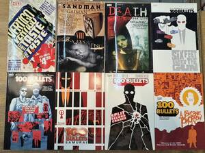 a0605-4.洋書 アメコミ100 BULLETS SANDMAN 他 VERTIGO 出版 書籍 まとめ comics BRIAN AZZARELLO STEPHEN KING subculture