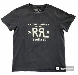 RRL Dobule RL ダブルアールエル S/S ロゴTシャツ S 