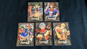 ☆WILD　ARMS　ワイルドアームズ　カード　セット☆