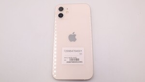 【全額返金保証】【最速発送】iPhone 12 MGHP3J/A 64GB SIMフリー ホワイト 81% 動作確認済