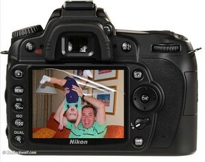 11-15-01【高光沢タイプ】Nikon D90用 指紋防止 反射防止 気泡レス カメラ液晶保護フィルム