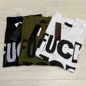 アトリエサブメン　Sサイズ相当　Tシャツ　3枚　黒　カーキ　白　50（L） 