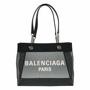 【美品】 BALENCIAGA / バレンシアガ | Duty Free メッシュトートバッグ | ブラック | レディース