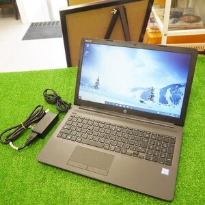 USED品・保管品 hp ノートPC パソコン HP 250 G7 Notebook PC Windows10Home グレー系 ACアダプタ付き 初期化済み 現状品