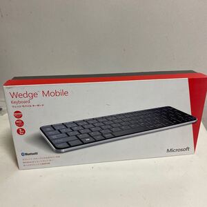 マイクロソフト キーボード Bluetooth対応/ワイヤレス/小型/テンキーレス - Wedge Mobile Keyboard U6R-00022