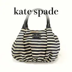 kate spade　ケイトスペード　トートバッグ　ハンドバッグ　ボーダー柄