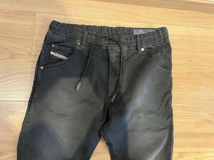 ディーゼル jogg jeans ジョグジーンズ krooley W28インチ スウェット デニム 黒 クルーリー