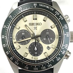 2024年購入 超美品 SEIKO セイコー PROSPEX プロスペックス SPEEDTIMER スピードタイマー 腕時計 SBDL115 ソーラー クロノグラフ 動作OK