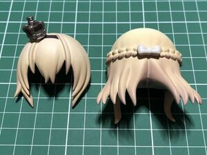 ねんどろいど パーツ 艦隊これくしょん -艦これ- Warspite（ウォースパイト） 髪 長髪/金髪/冠/女の子