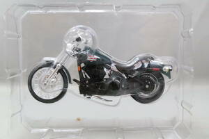 マイスト ハーレーダビッドソン 2002 FXSTB ナイトトレイン メタリックグリーン（Maisto Harley-Davidson FXSTB Night Train）1/24スケール