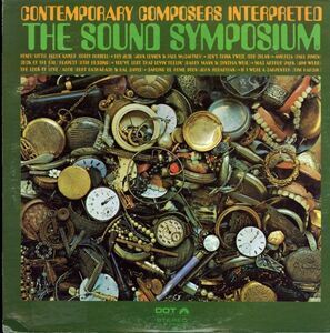 69年 USプレスLP！The Sound Symposium / Contemporary Composers Interpreted【Dot / DLP 25909】Beatles , Paul Simon , Bob Dylan