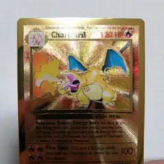 ポケモンカード　リザードン　メタルカード　海外正規品