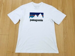 patagonia＊プリントTシャツ＊白＊S