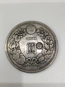 【1136】　古銭　銀貨　一圓銀貨　1円銀貨　大日本　明治12年　量目約26.8g