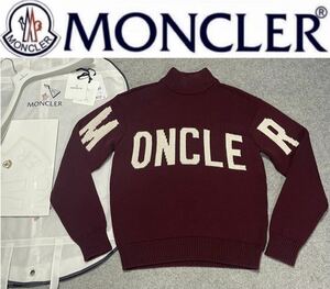 希少★国内正規モンクレール MONCLER MAGLIONE TRICOT GIROCOLLO ハイネックニット 購入価格14万円♪