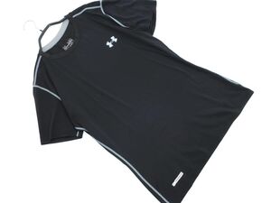 UNDER ARMOUR アンダーアーマー トレーニングウェア Tシャツ sizeMD/黒 ■◆ ☆ egc5 メンズ