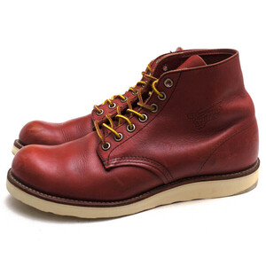 RED WING レッドウィング ワークブーツ 8166 6inch CLASSIC PLAIN TOE Oro-Russet Portage オロラセット ポーテージ 牛革 アイリッシュセ