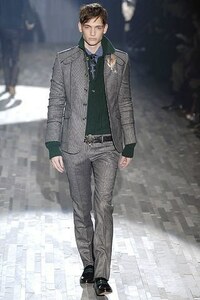 GUCCI グッチ ２００７AWコレクション ジャケット コート フリーダジャンニーニ期 サイズ４６ ウール シルク