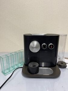 $ NESPRESSO EXPERT ネスプレッソ　コーヒーメーカー　通電のみ確認済み　コーヒーメーカー