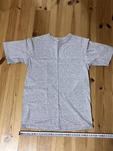 美品　グッドウェア　コットン　半袖Tシャツ 杢　グレー　MADE IN USA goodwear