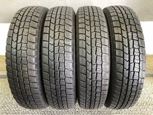 ダンロップ ウインターマックス02 WM02 145/80R13 4本 2020年製 3034 スタッドレスタイヤ (沖縄県・離島は発送不可)