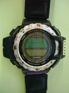 ●２８●腕時計＜カシオ デジタル プロトレック トリプルセンサー＞CASIO PROTREK 1471 PRT-40 1471 ＃当時物