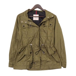 モンクレール AGDE ドローストリング ジャケット 1B000 06 539YH レディース カーキ MONCLER 中古 【アパレル・小物】