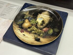 G220-Y31-2346 世界限定2500枚 コールポート COALPORT フルーツ絵皿 現状品①