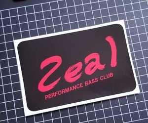 長期保管品　ZEAL ズイール　ステッカー　シール/反りあり。